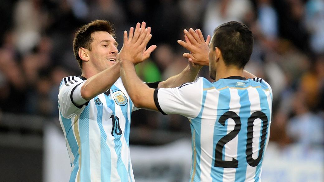 Argentina vence por 2 a 0 último teste antes da Copa