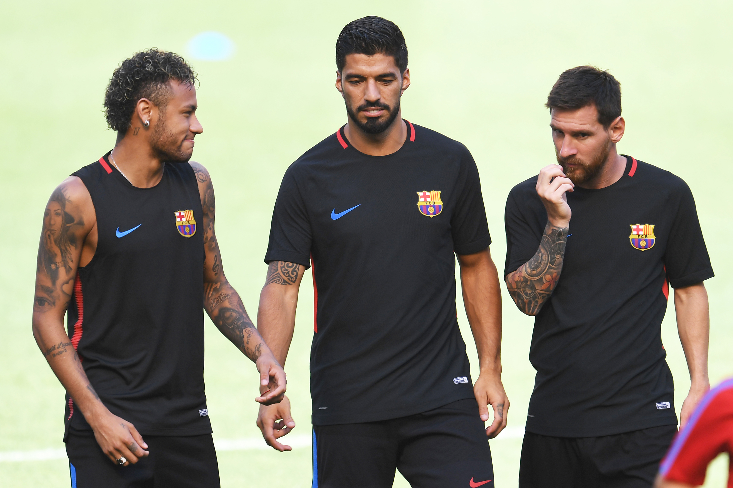 Neymar, Suarez e Messi