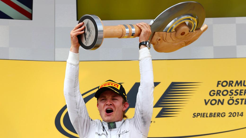F1: Rosberg vence com dobradinha da Mercedes na Áustria. Massa larga na pole, mas termina em quarto