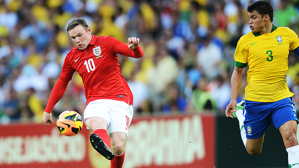 No ano passado, Rooney marcou um golaço na reinauguração do Maracanã, no empate em 2 a 2 entre Brasil e Inglaterra