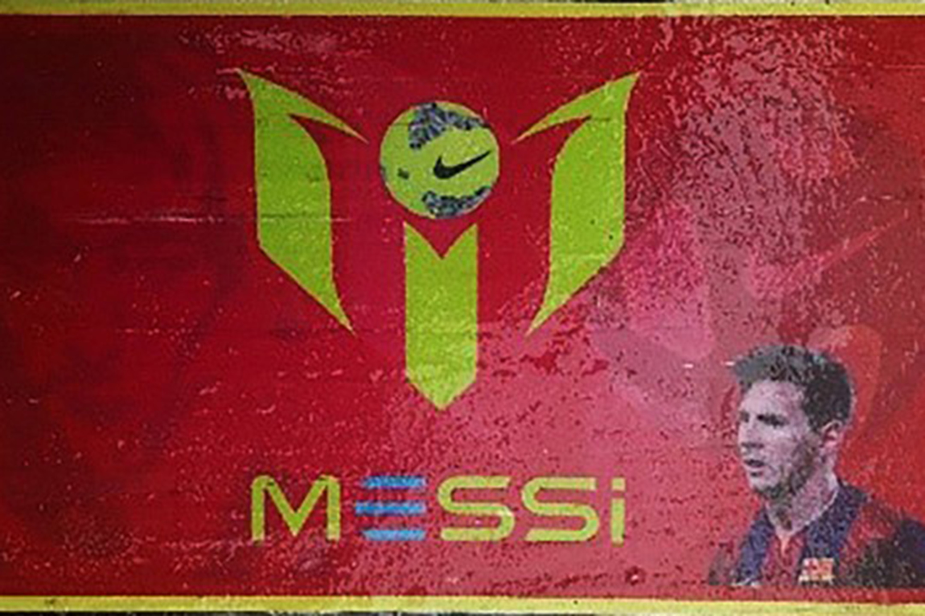 Apreensão de cocaína em pacotes com o rosto de Lionel Messi