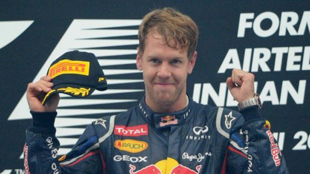 Vettel vence GP da Índia e Alonso fica em segundo