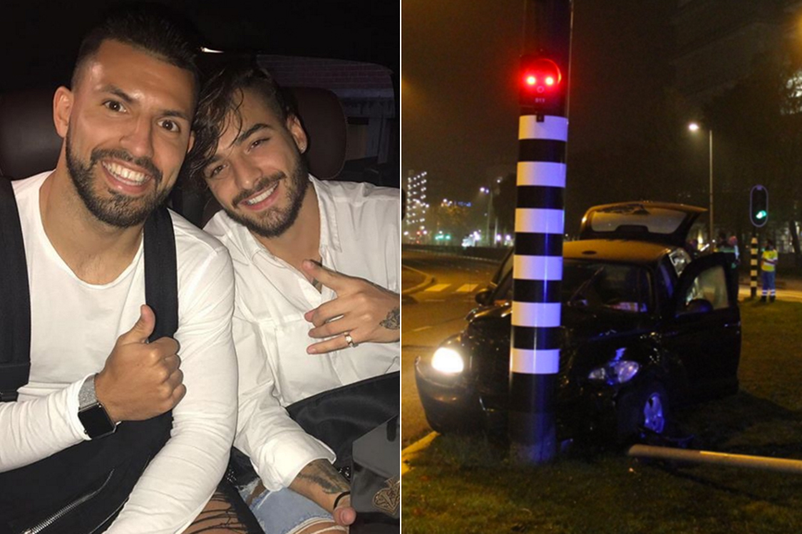 Salvo por cinto de segurança, Agüero  explica batida: ‘Dói muito’