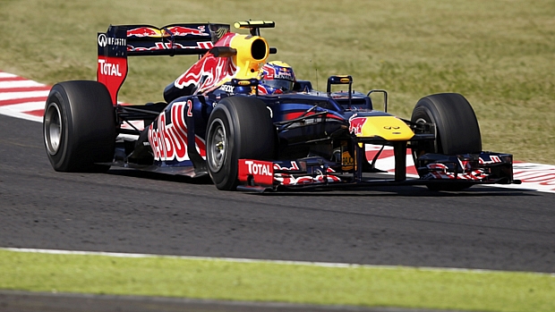 Max Webber, da Red Bull, foi o mais rápido nos treinos livres em Suzuka