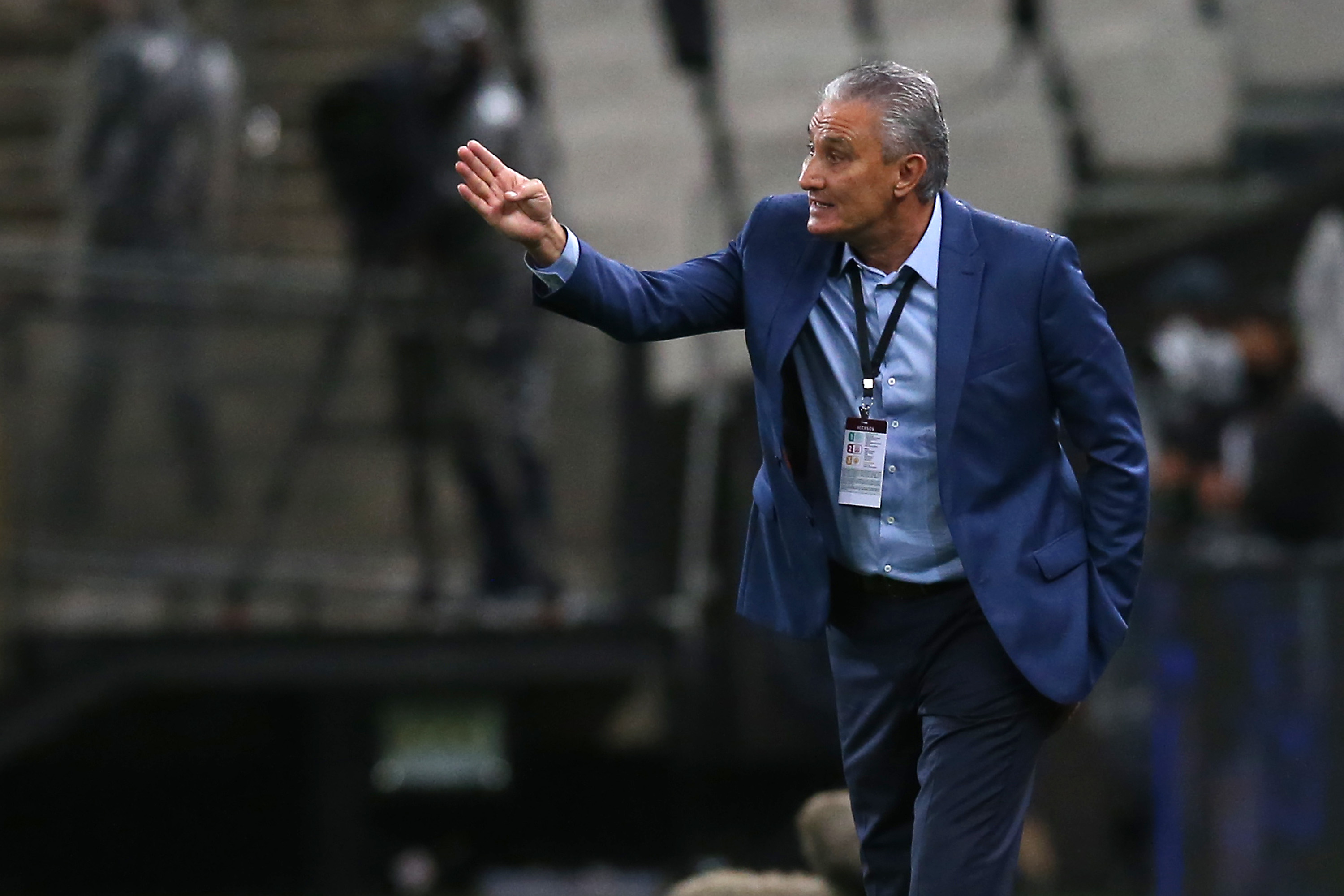 Tite reprovou a conduta da arbitragem -