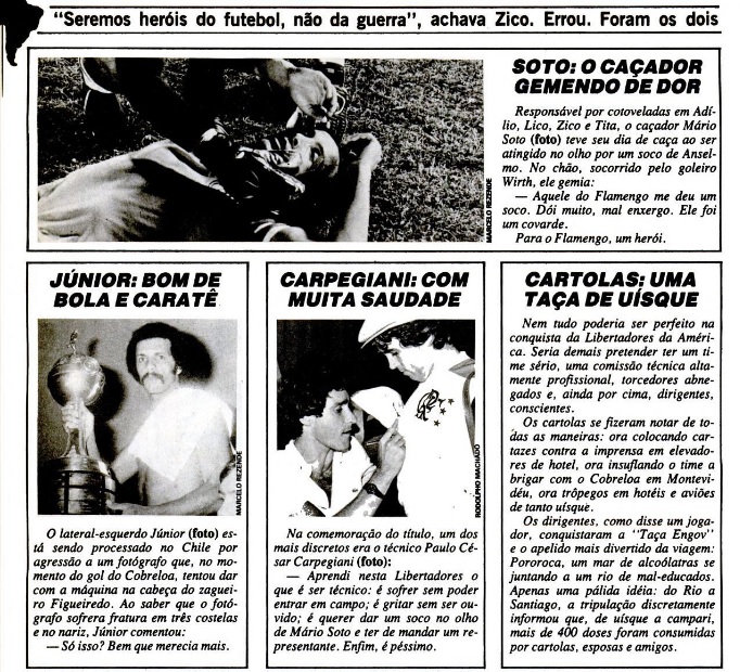 Bastidores da conquista do Flamengo em Montevidéu