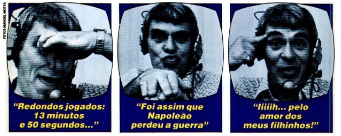 As frases imprevisíveis de Silvio Luiz na PLACAR de 1981 -