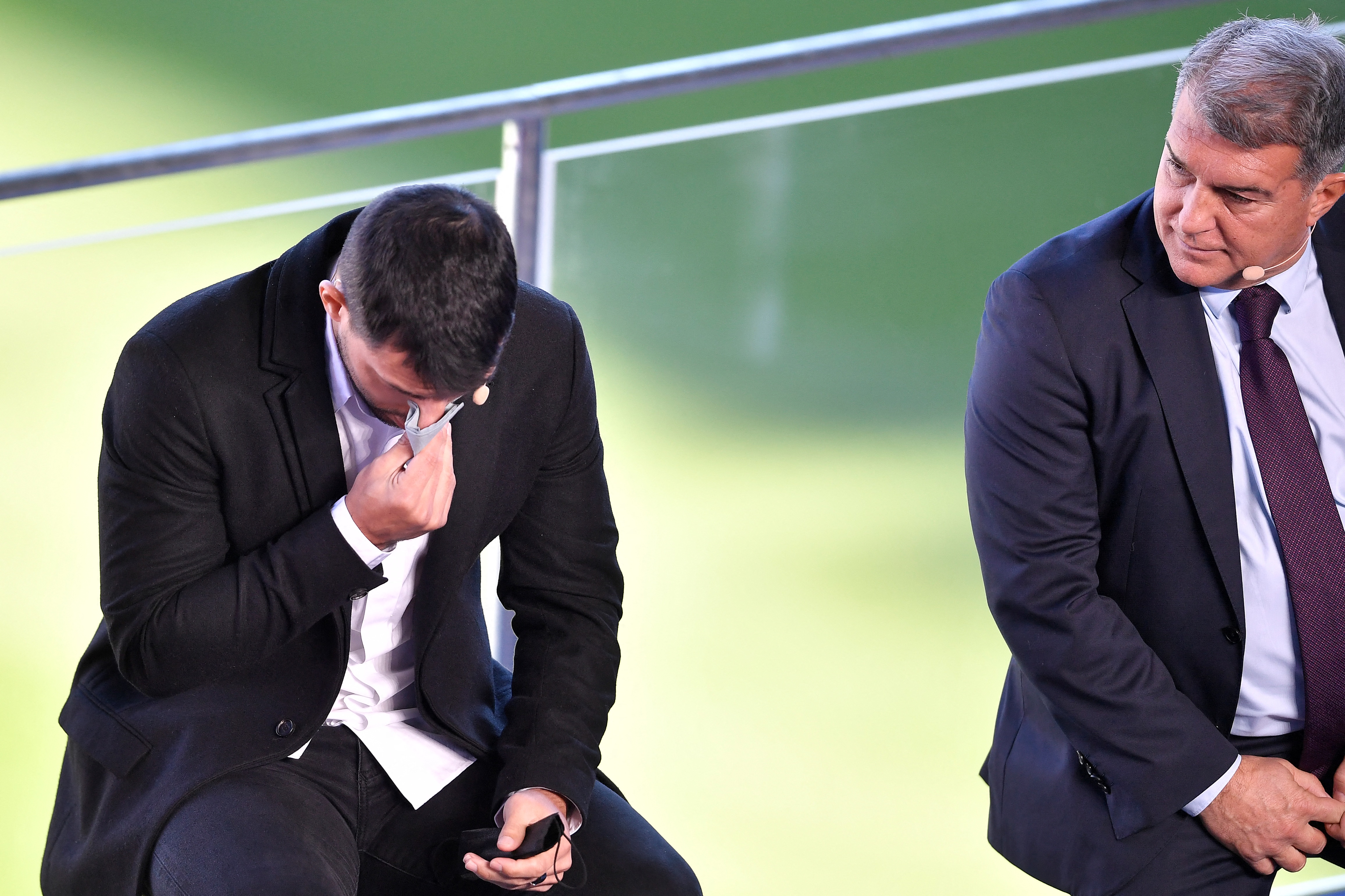 Agüero anunciou em dezembro sua despedida -