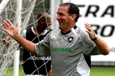 Cuca treinou o Botafogo e causou polêmica -