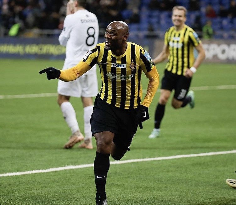 Vágner Love jogou no futebol cazaque por duas temporadas