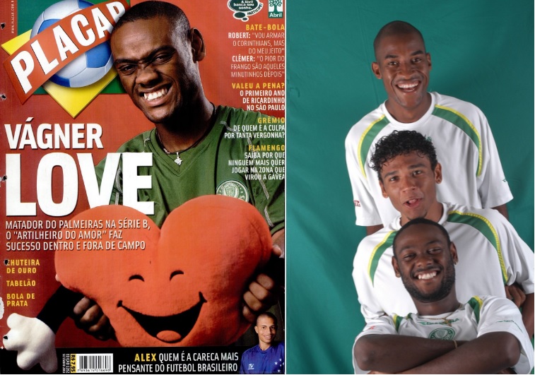 Quando Vagner, a sensação do Palmeiras na Copinha, virou ‘Love’