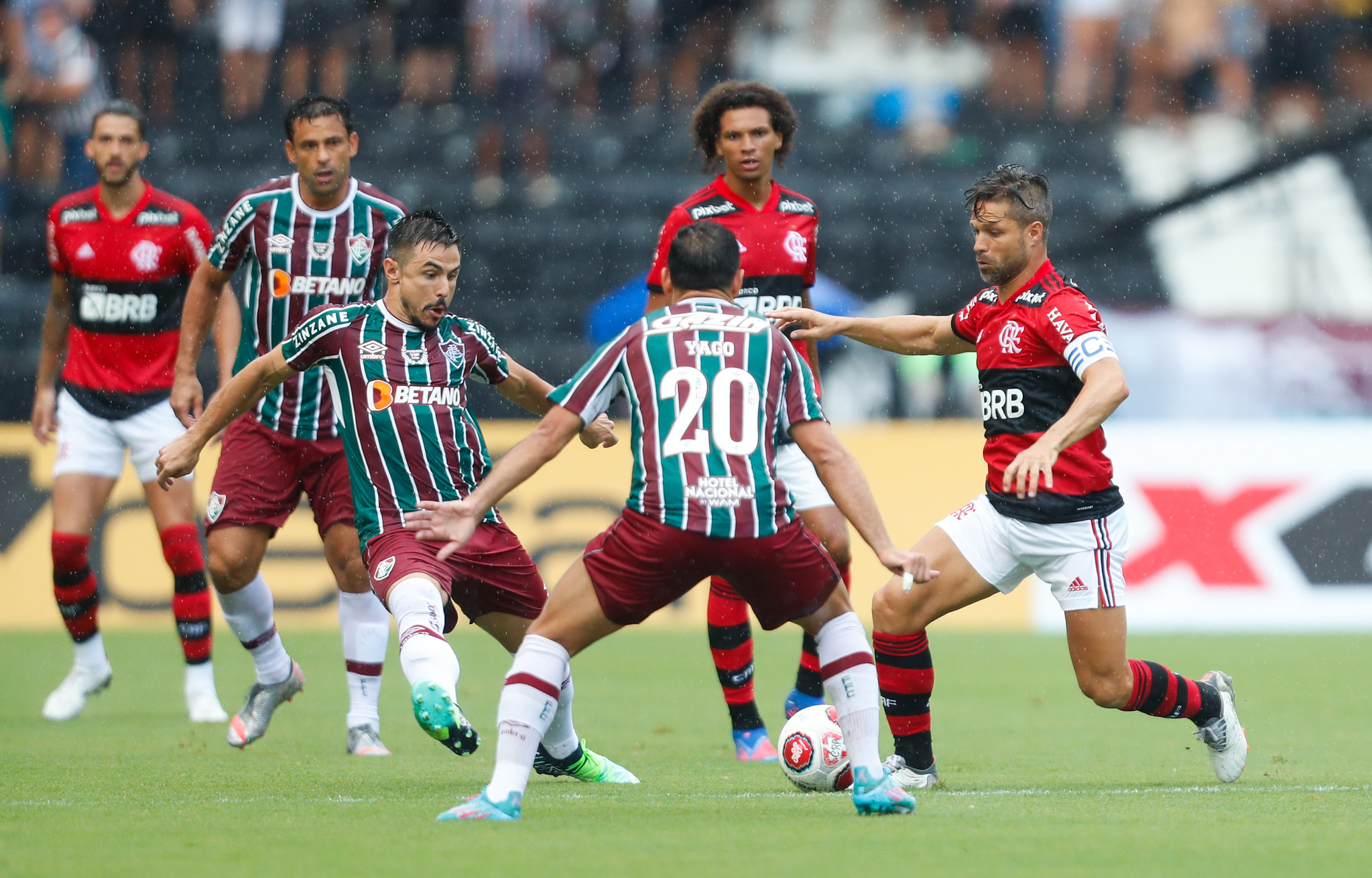 Flamengo e Fluminense fizeram no fim de semana o primeiro clássico do ano -