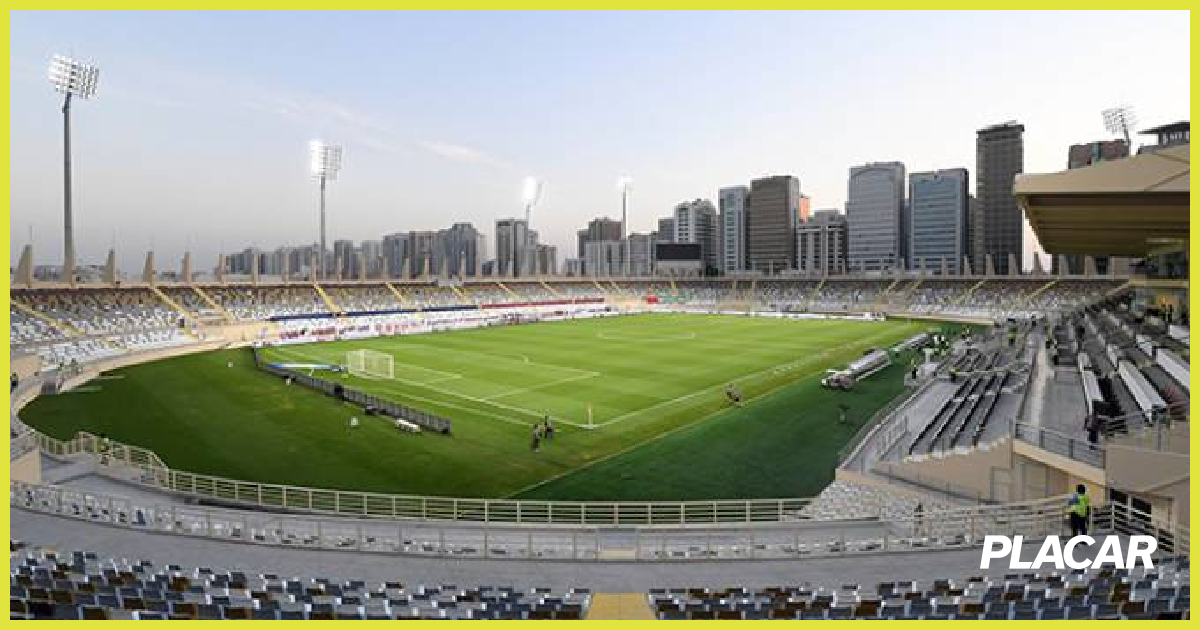 Estádio Al Nahyan acomoda 12.000 pessoas -