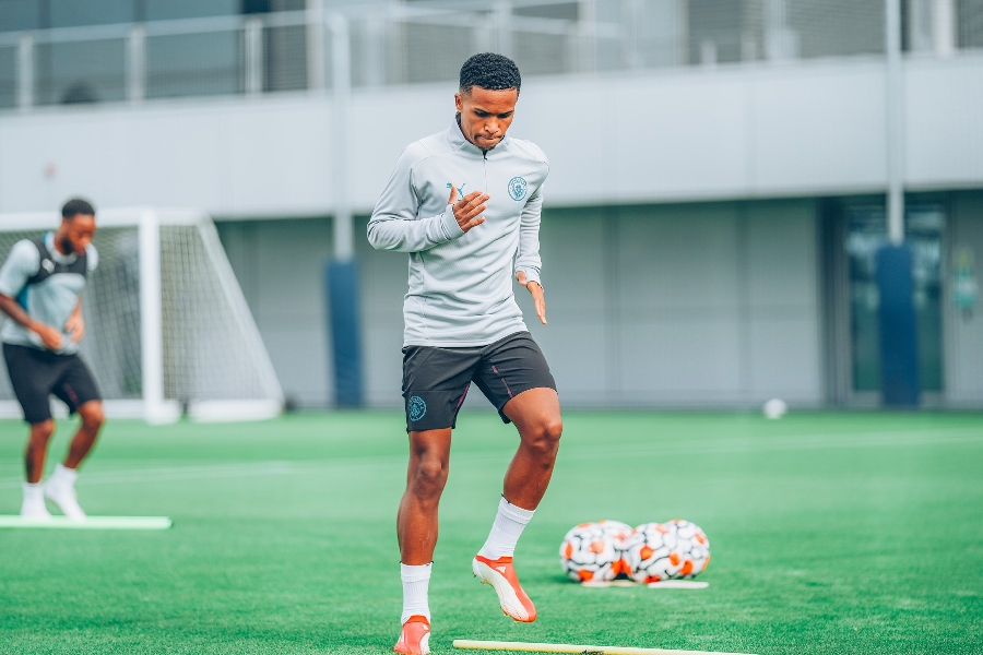 Kayky Manchester City Kayky chegou ao City em setembro de 2021 -