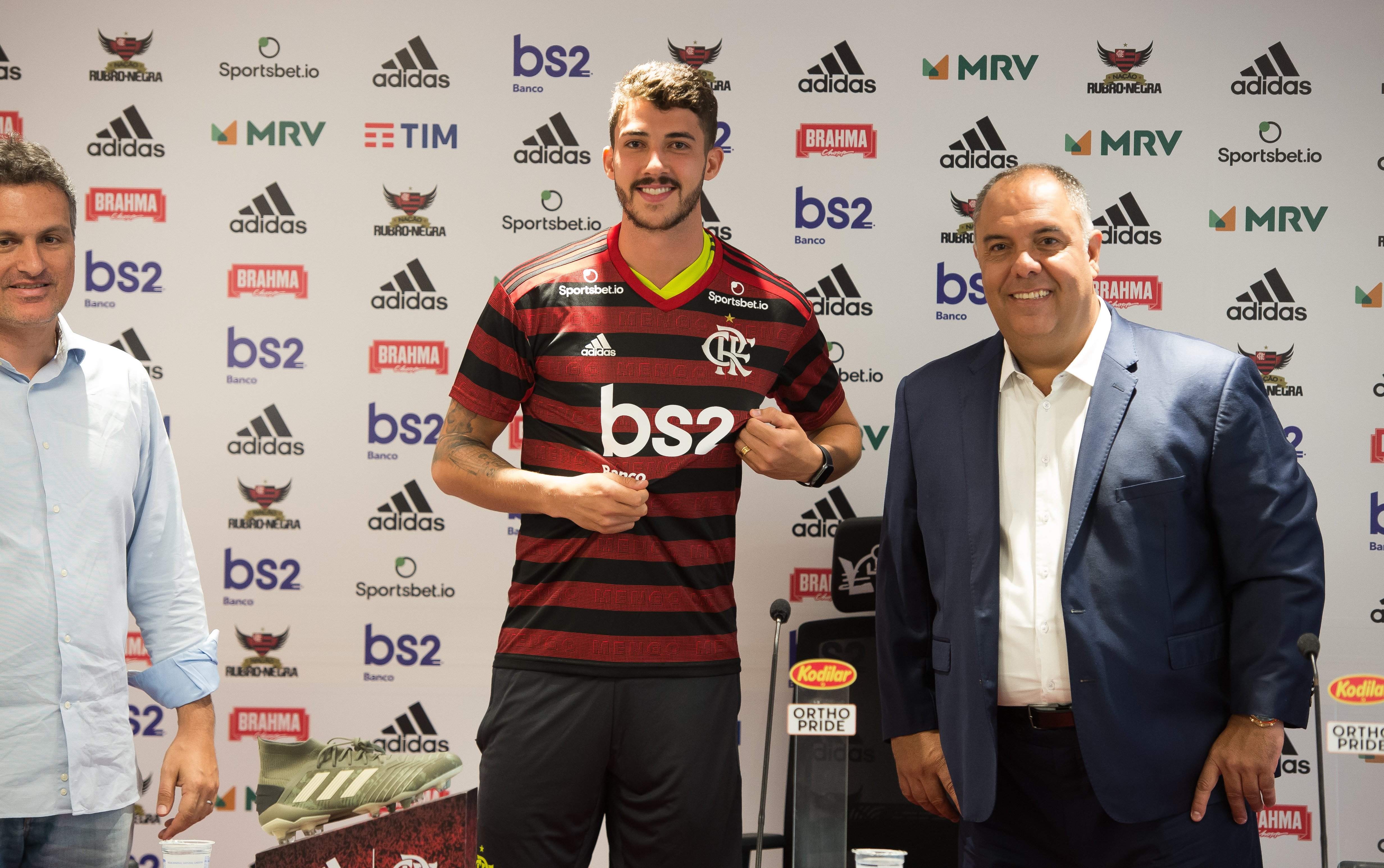 Gustavo Henrique foi contratado pelo Flamengo em 2020 Gustavo Henrique foi contratado pelo Flamengo em 2020