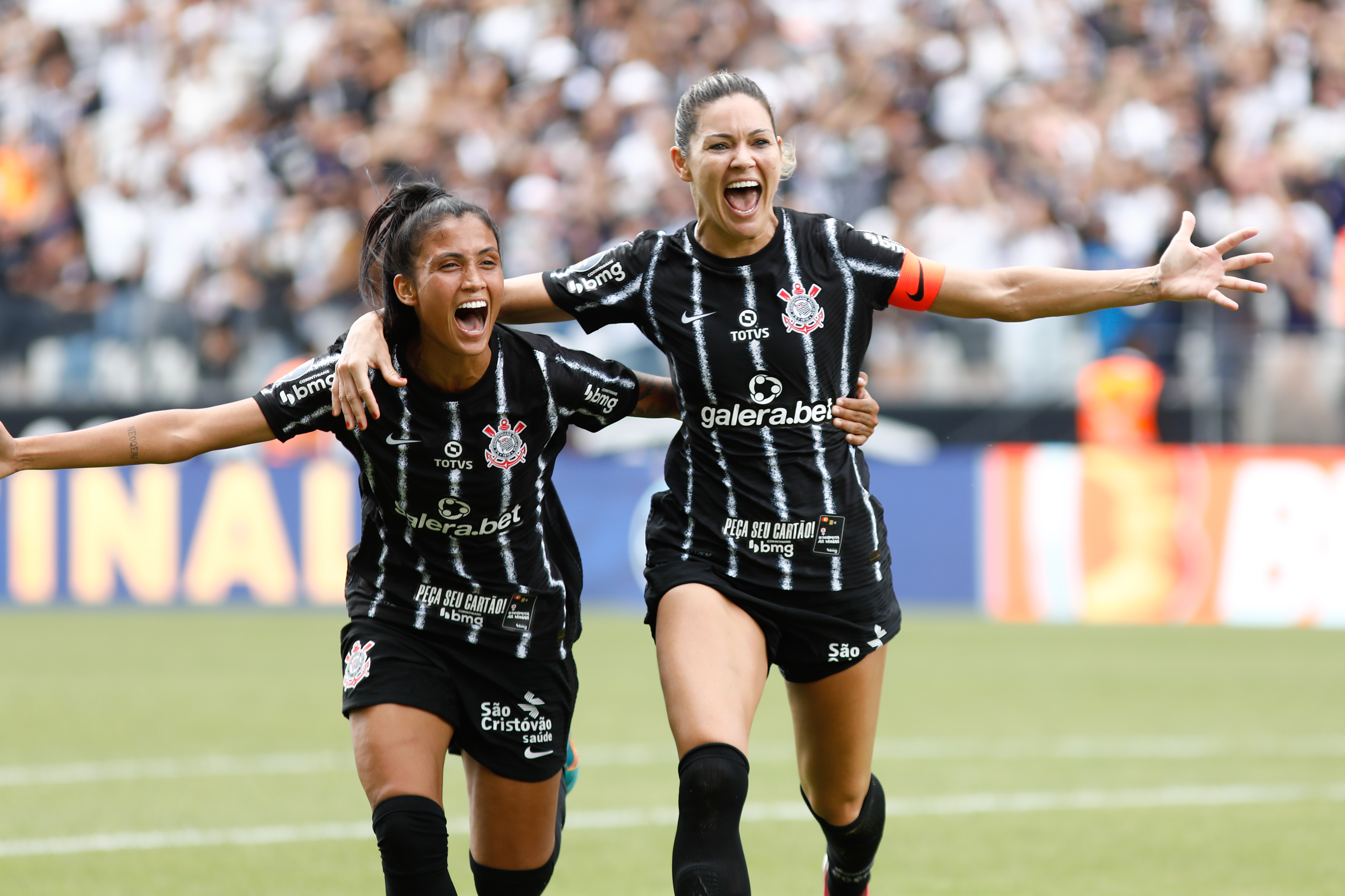 Partida entre Corinthians x Grêmio, na Neo Quimica Arena, jogo valido pela final da Super Copa do Brasil Feminino 2022 -