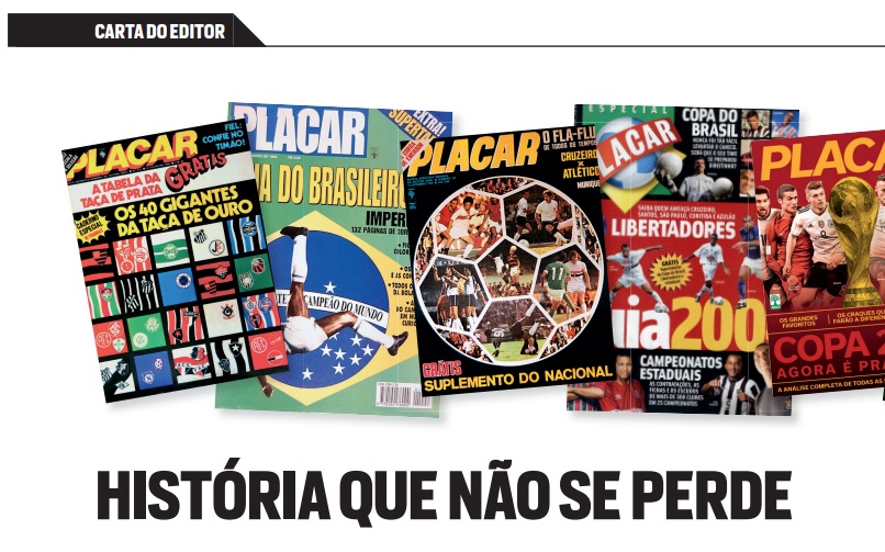 Carta do editor da edição de março