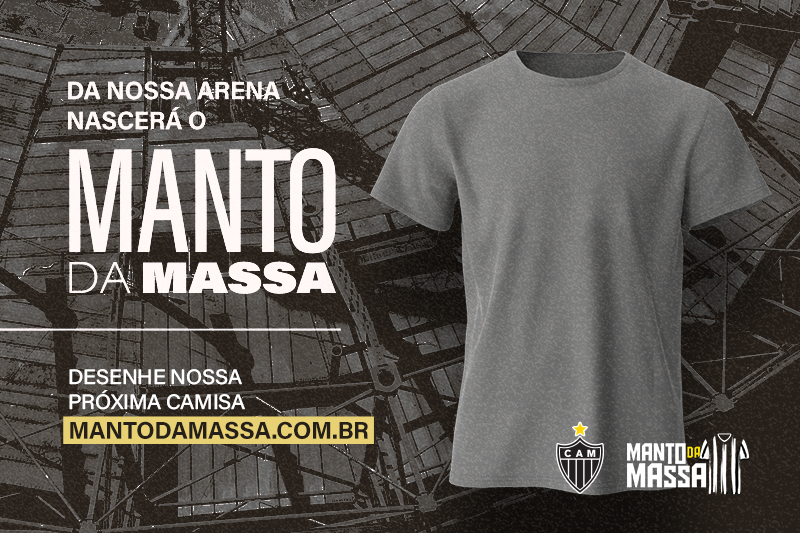 Atlético-MG divulga nova temporada do Manto da Massa
