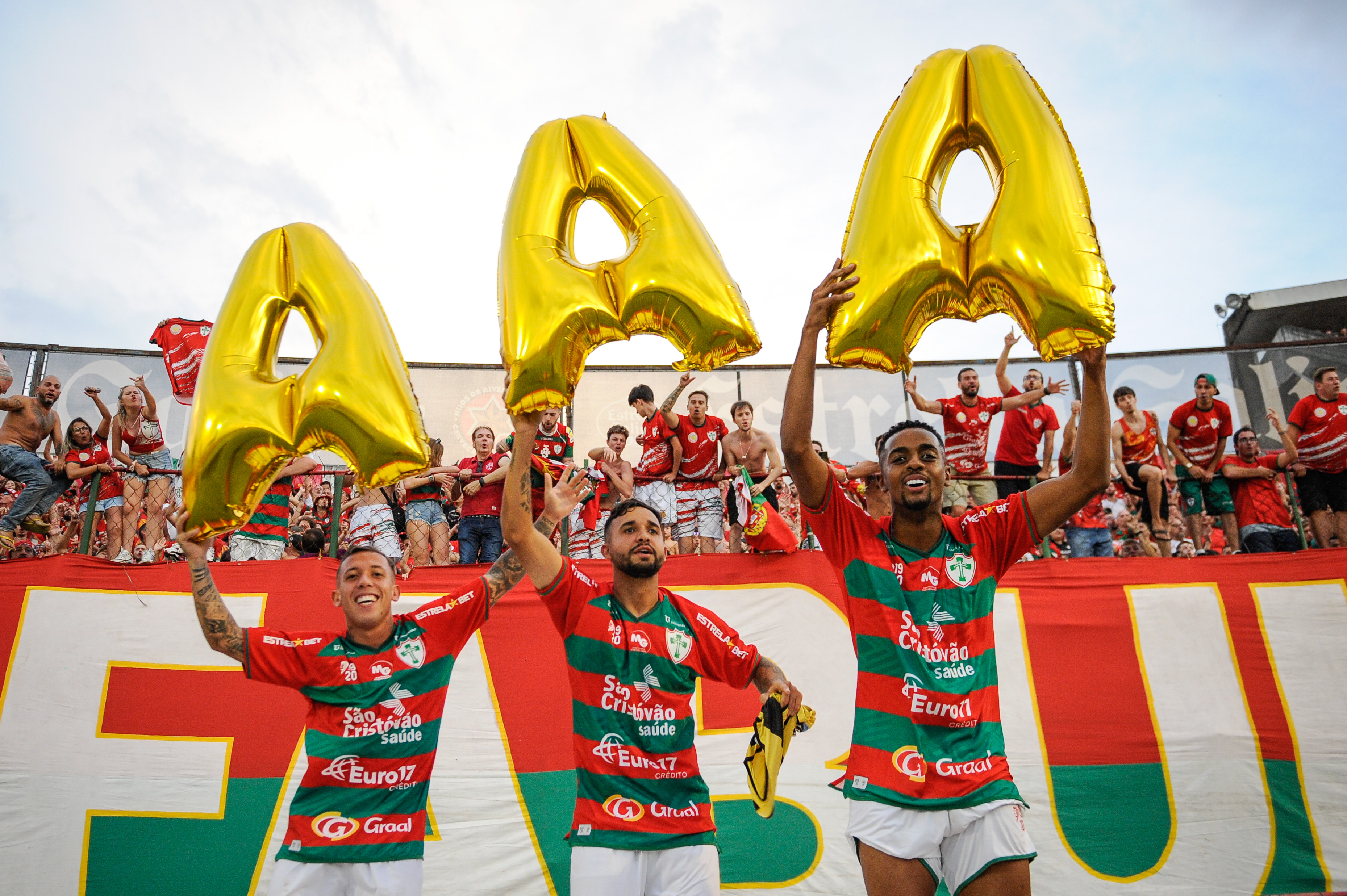 FOTOS: A festa do acesso da Portuguesa à elite do Paulistão