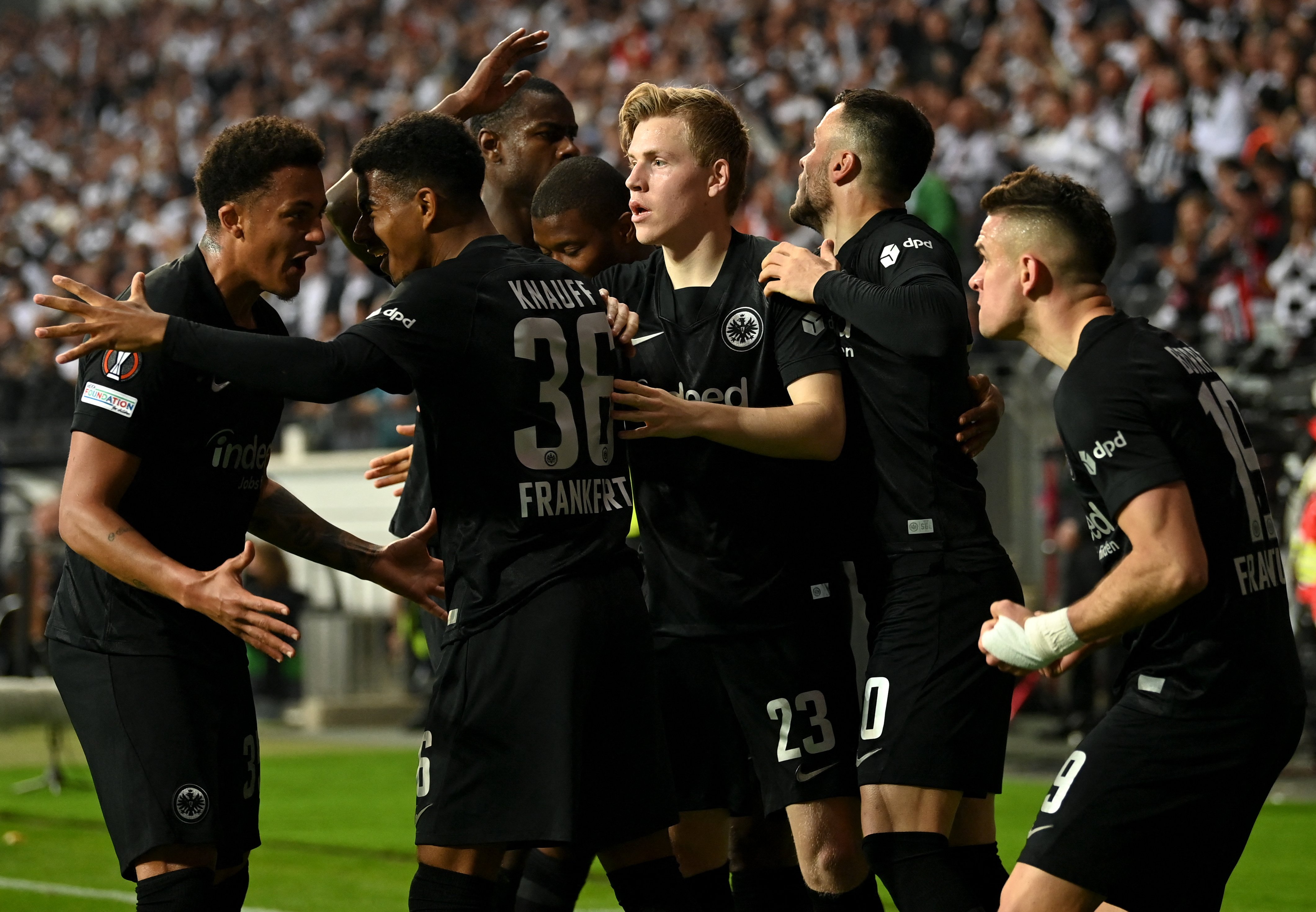 Frankfurt, o finalista da Liga Europa que deixou favoritos pelo caminho