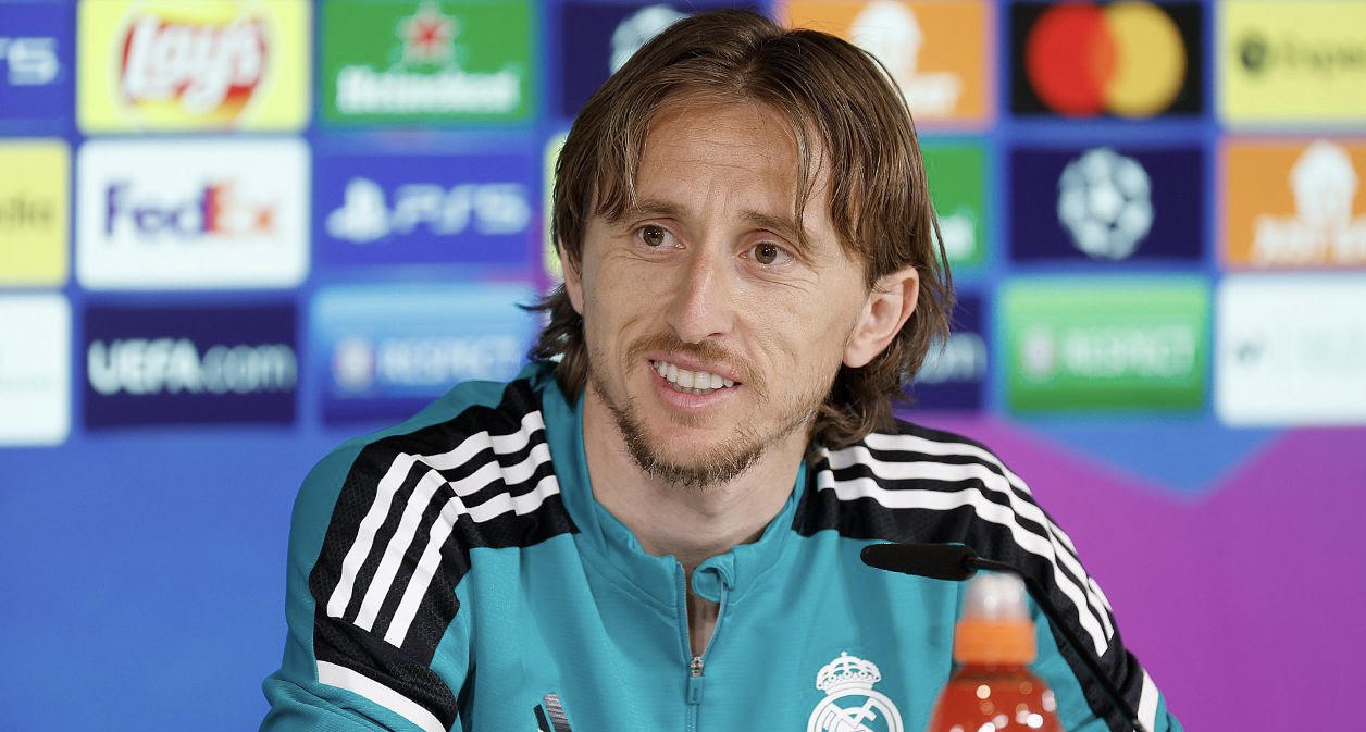 Modric nega fator ‘sorte’ como aliado do Real Madrid: ‘Nos faz rir’