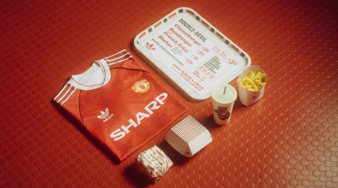Coleção retrô Adidas Manchester United Coleção retrô Adidas Manchester United