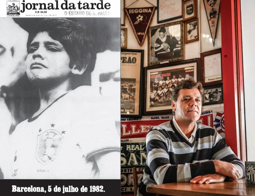 ‘Menino da capa’ relembra a Tragédia do Sarriá, 40 anos depois