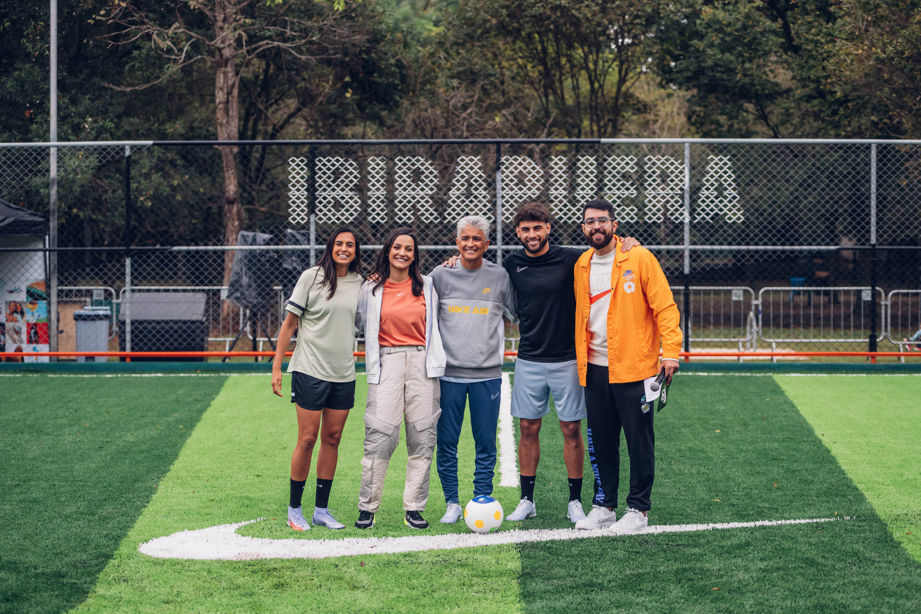 Nike inaugura quadras esportivas no Parque Ibirapuera, em São Paulo