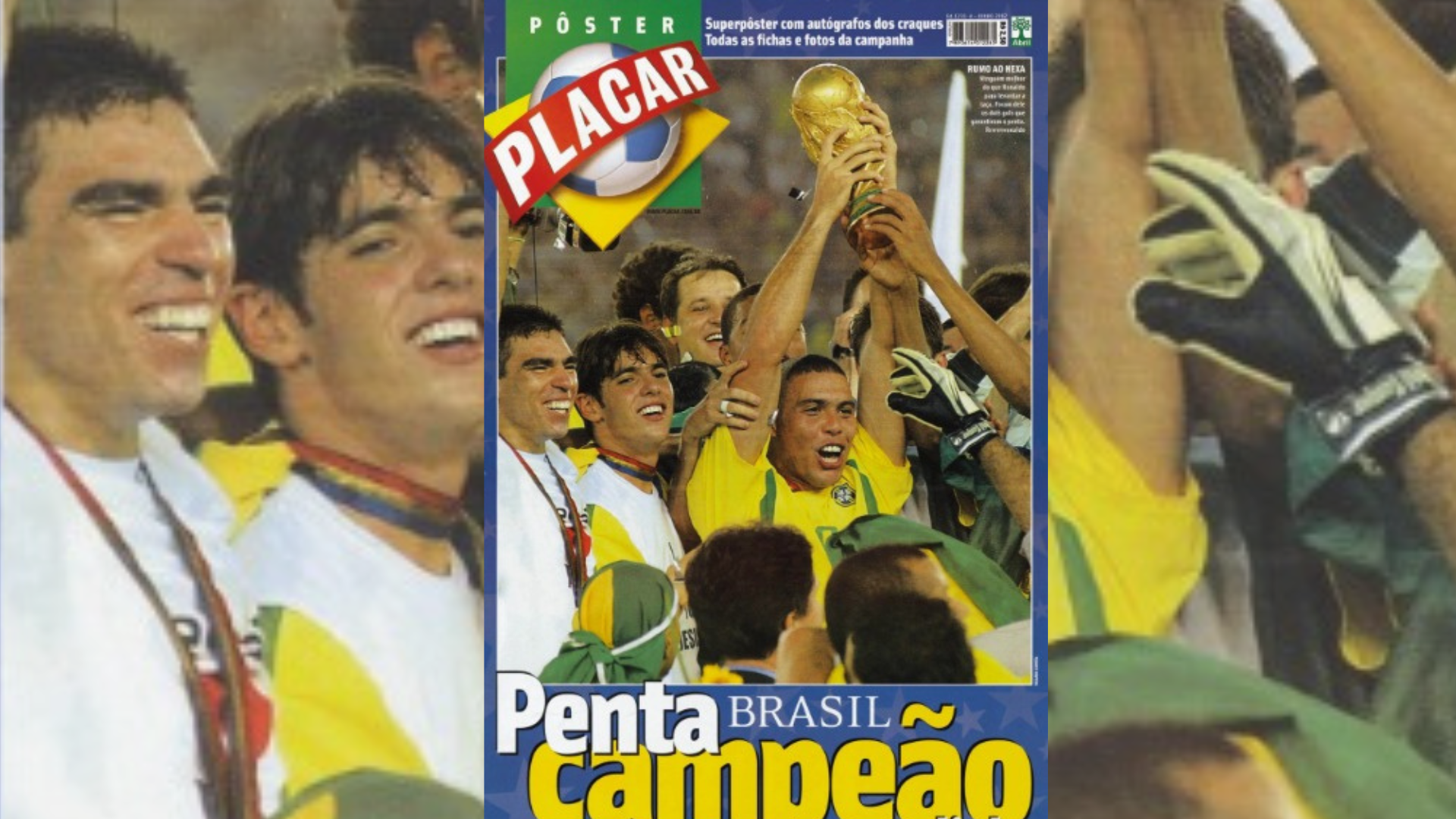 Futebol 5 estrelas: como PLACAR narrou o penta há exatos 20 anos