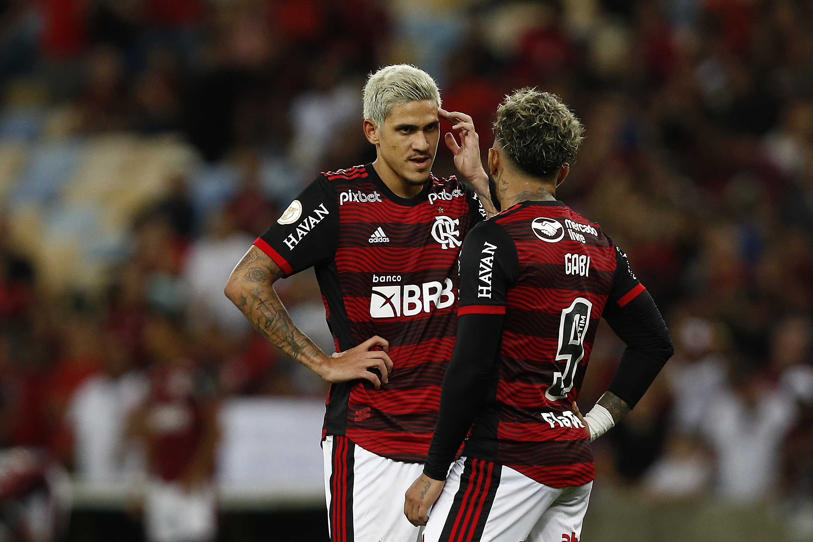 Pedro e Gabigol, a dupla de ataque do Flamengo -