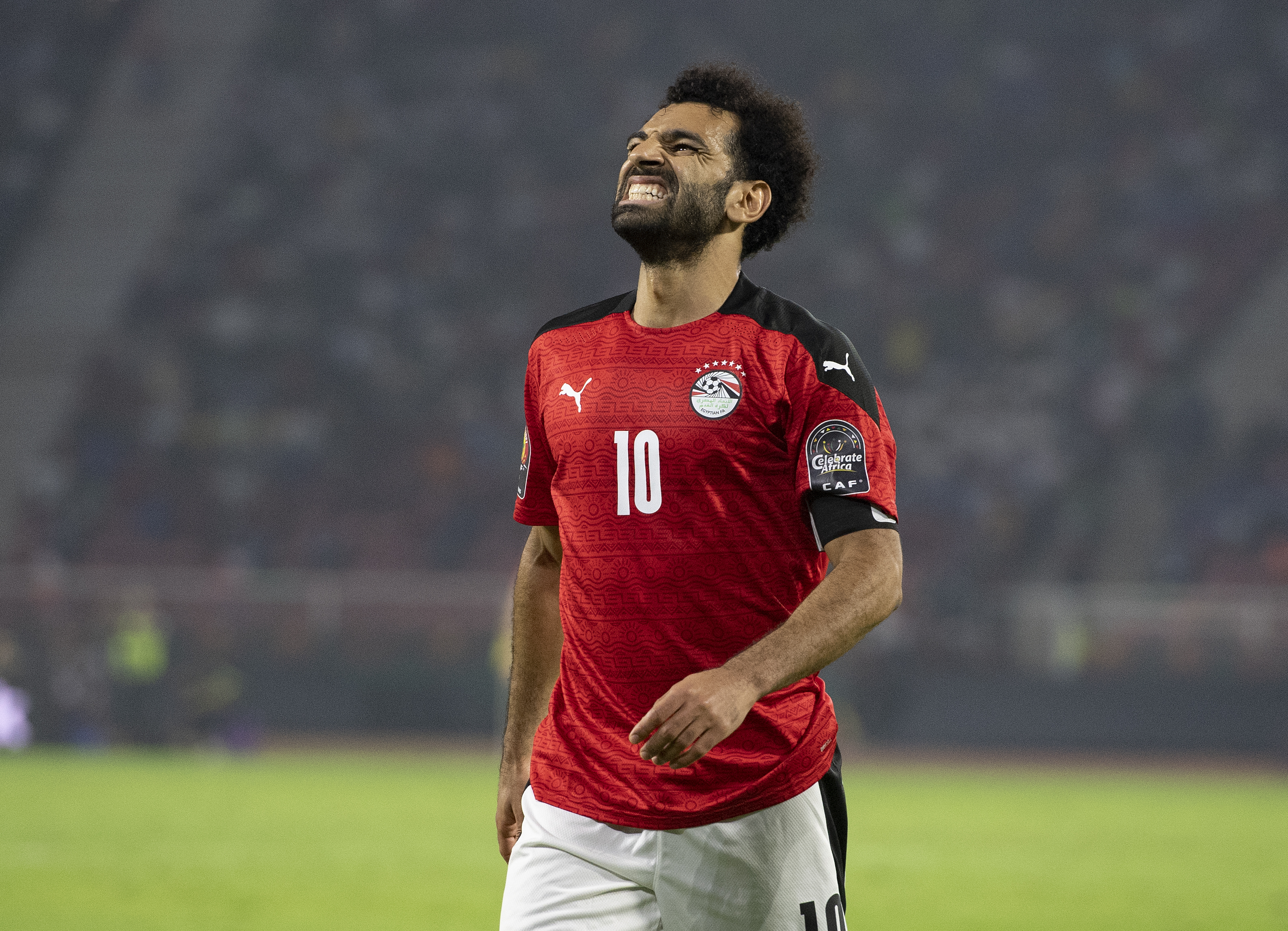 Mohamed Salah, estrela do Egito, deixou vaga escapar nos pênaltis