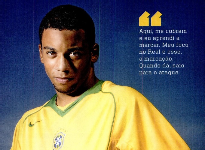 Em 2007, Marcelo sonhava com títulos no Real e preferia Robinho a Messi