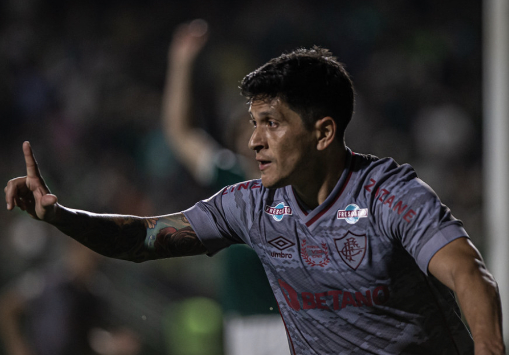 Germán Cano, do Fluminense, artilheiro do Brasileirão -