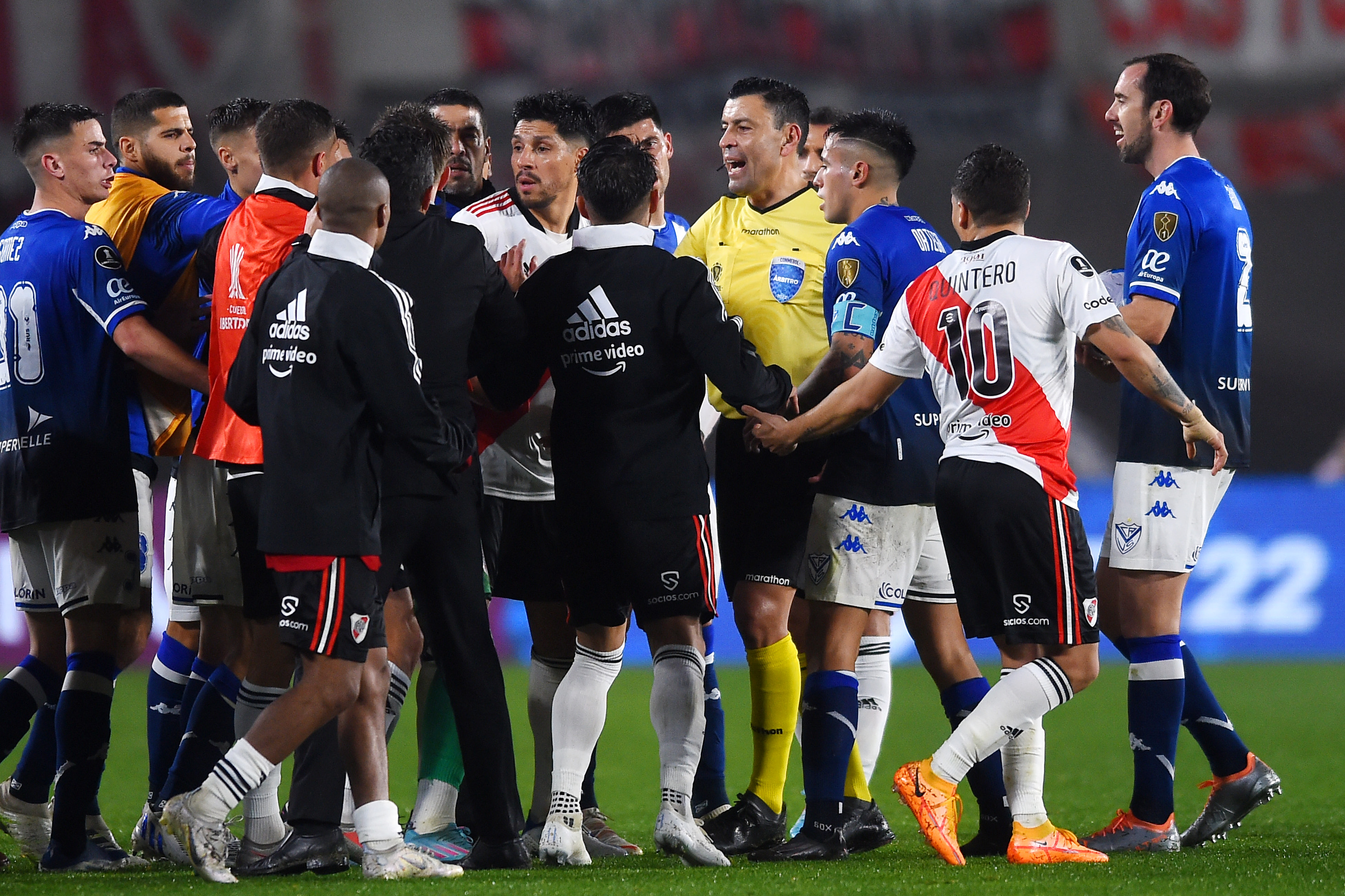 Confusão em River 0 x 0 Vélez pela Libertadores