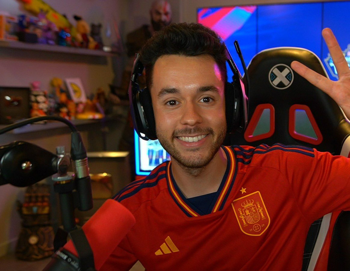 De surpresa, streamers revelam camisas da Espanha para a Copa do Mundo