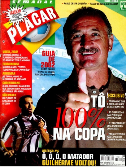 Capa de PLACAR de novembro de 2001