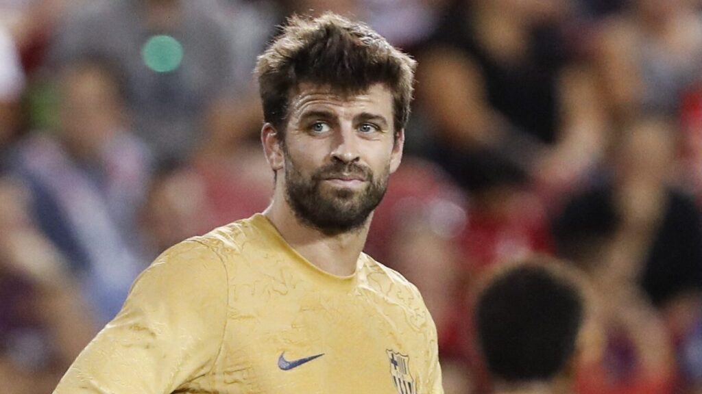 O zagueiro Gerard Piqué, do Barcelona -