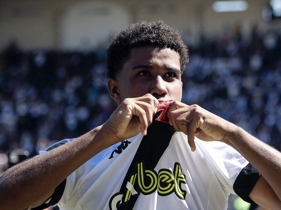 Andrey Santos, a joia do Vasco -