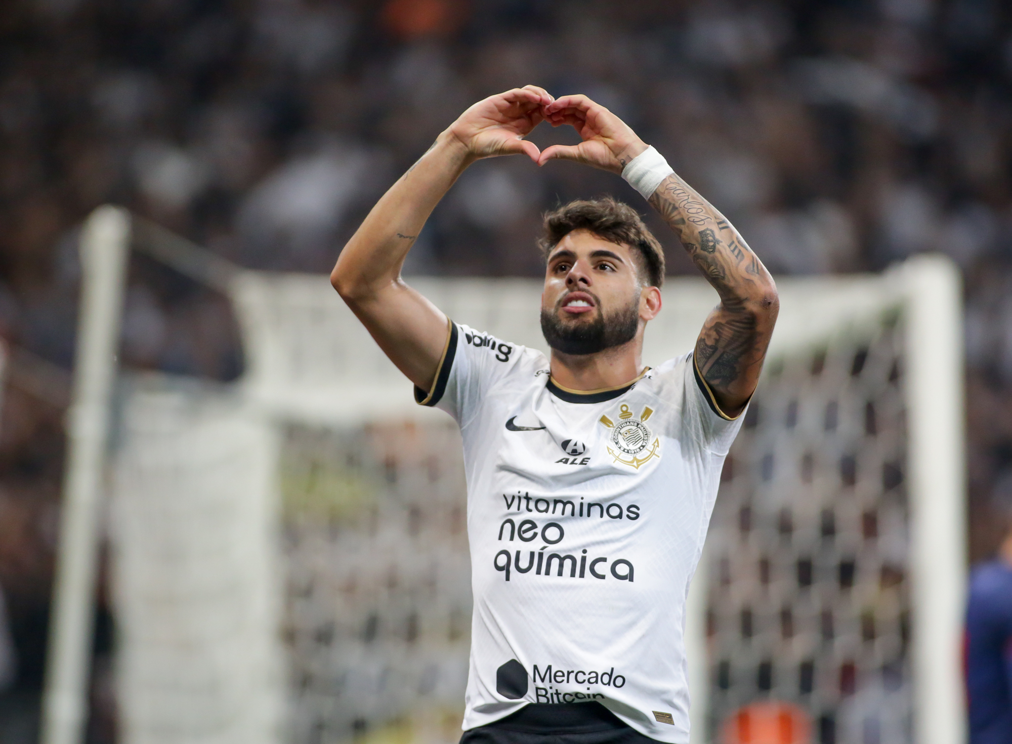 Yuri Alberto pôs fim ao jejum de gols pelo Timão -