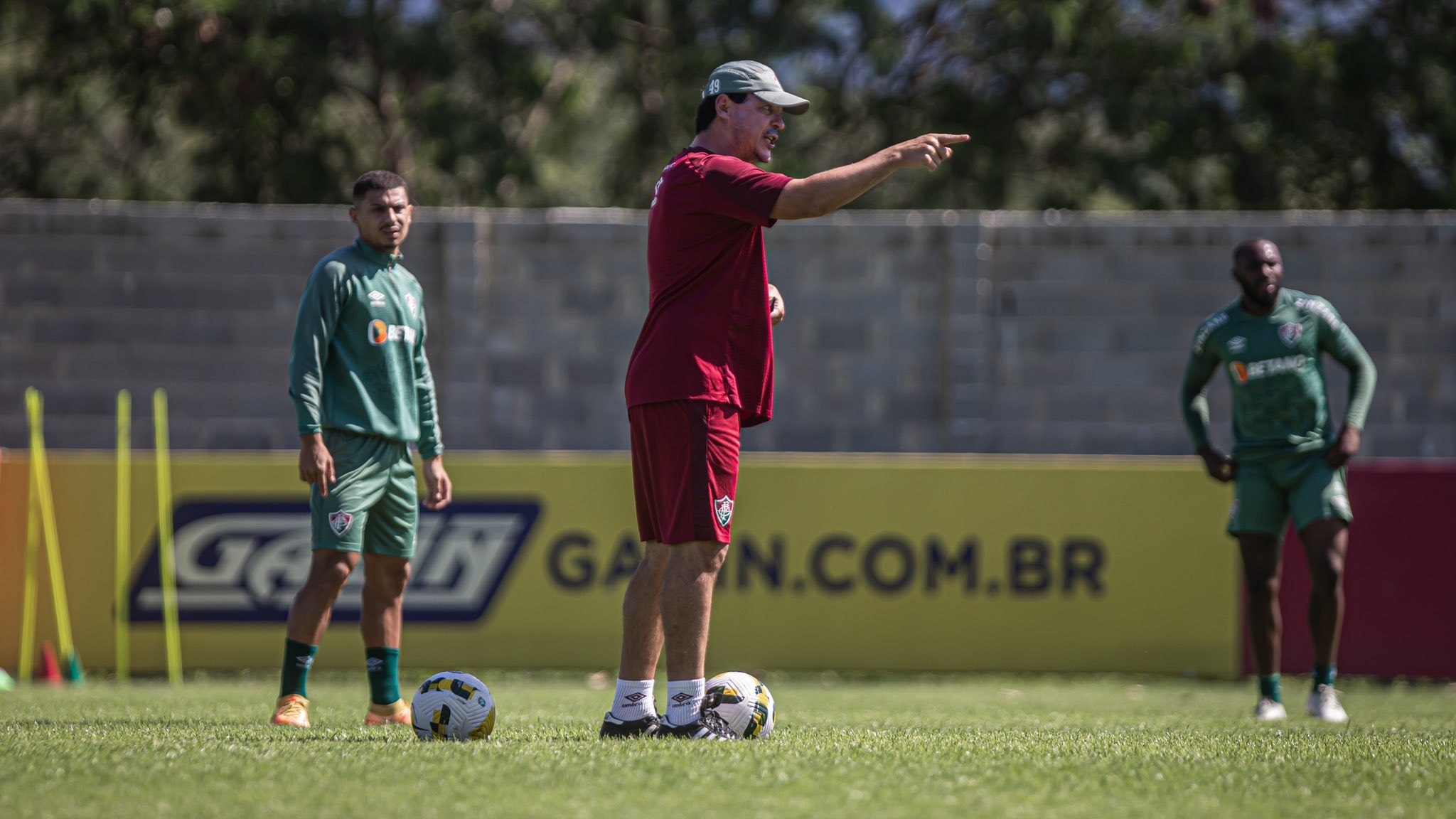 No Fluminense, Diniz conquistou 13 jogos sem perder