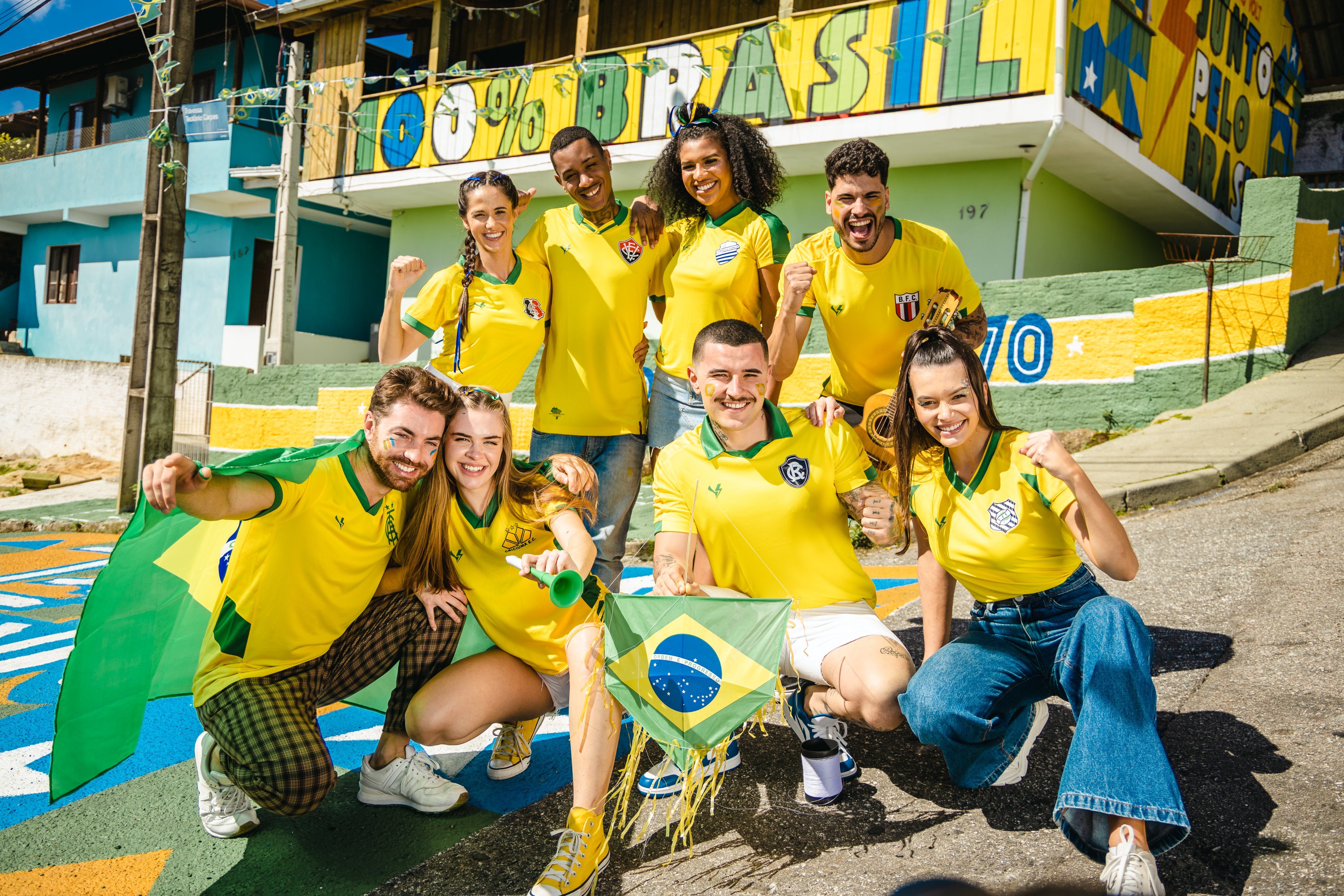 Volt lança camisas para clubes brasileiros inspiradas na Copa do Mundo