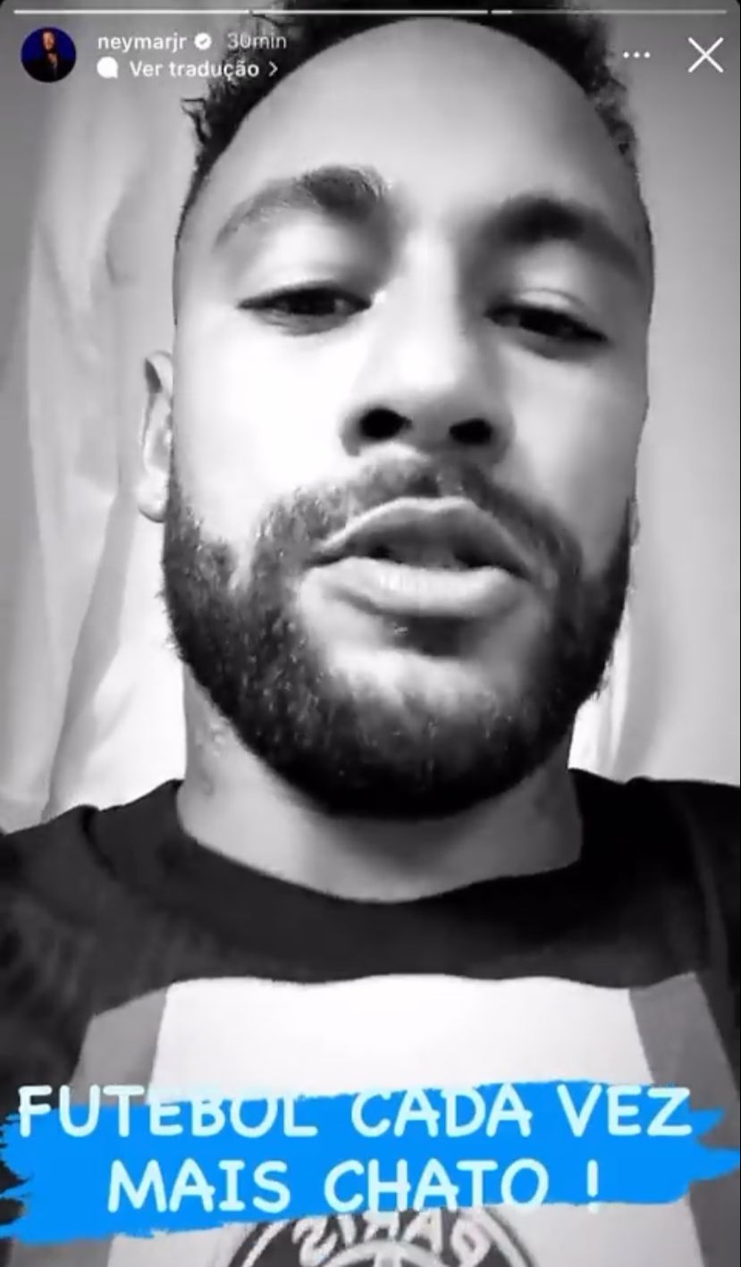 Jogador desabafou sobre situação: 