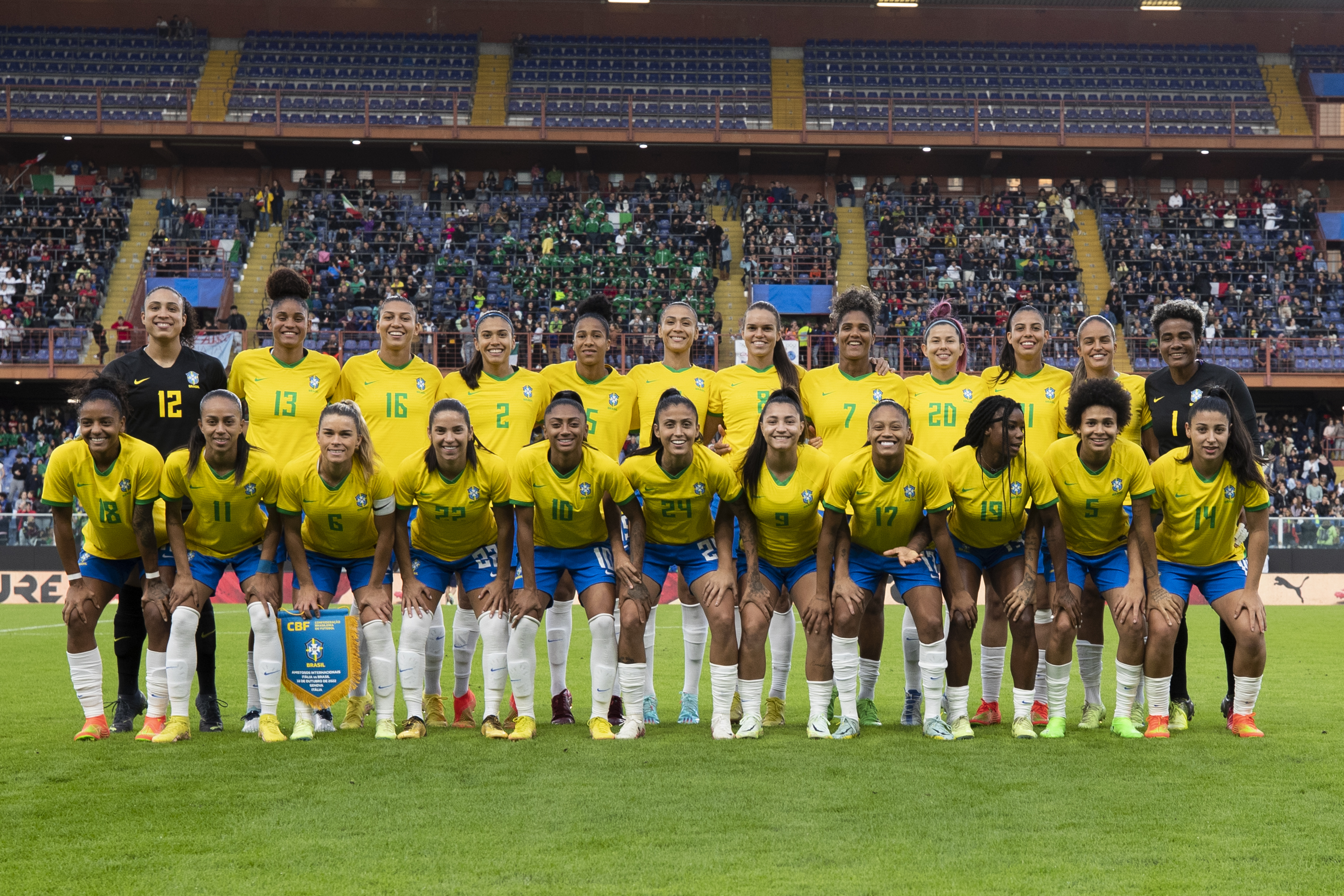 Brasil forma grupo com França na Copa do Mundo feminina de 2023