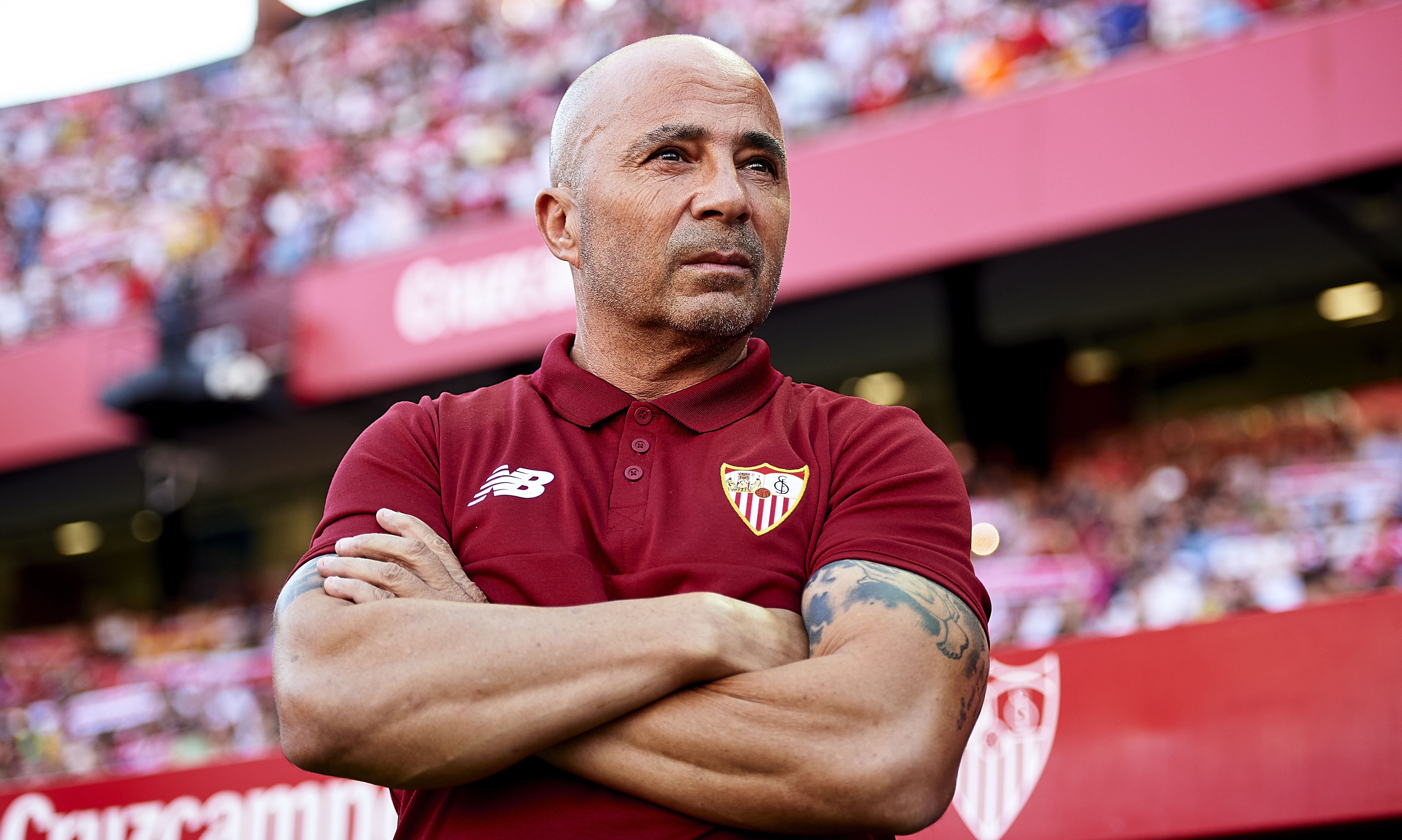 Atacante do Sevilla aponta Sampaoli como pior treinador que já teve