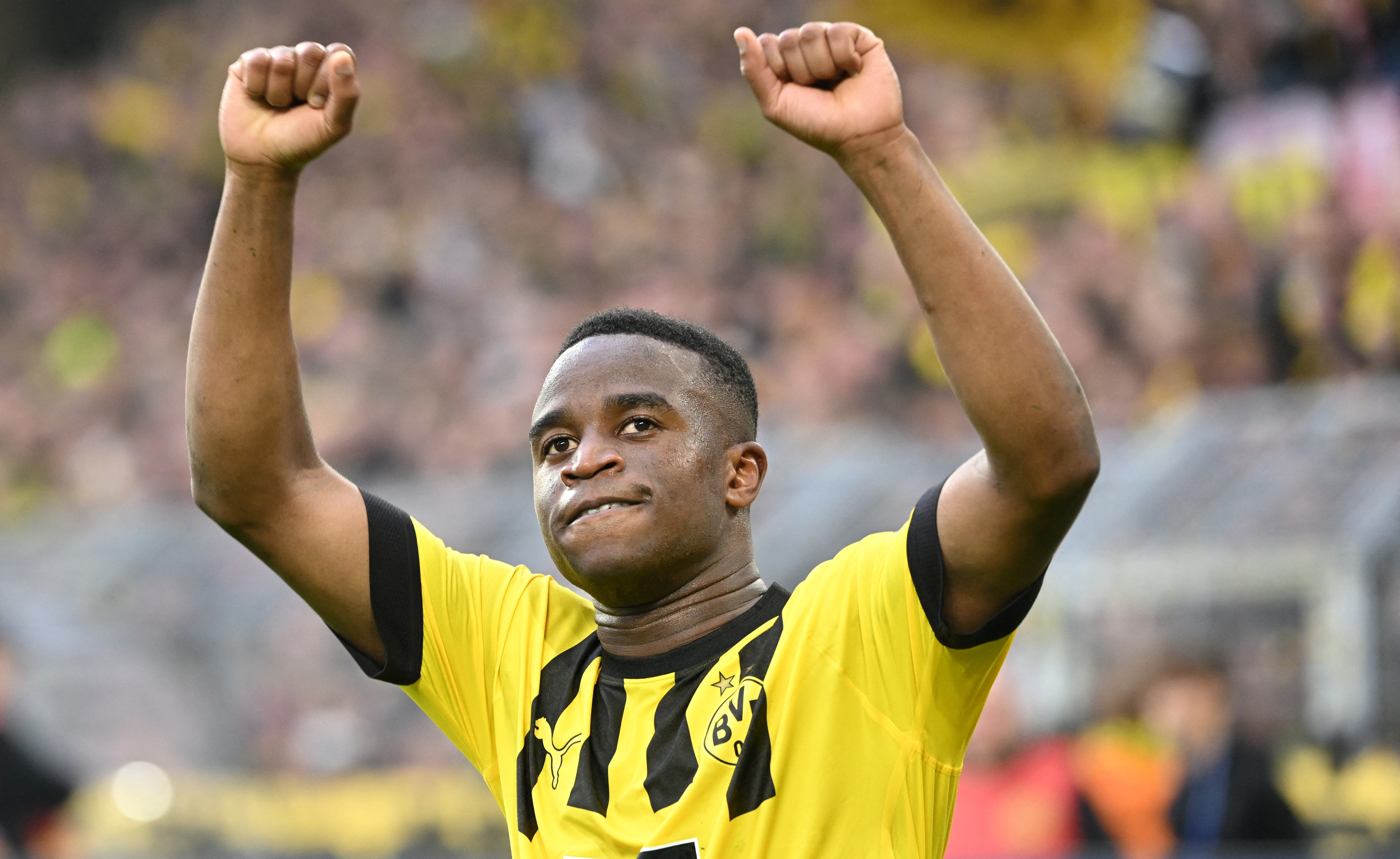 Youssoufa Moukoko, atacante do Borussia Dortmund -