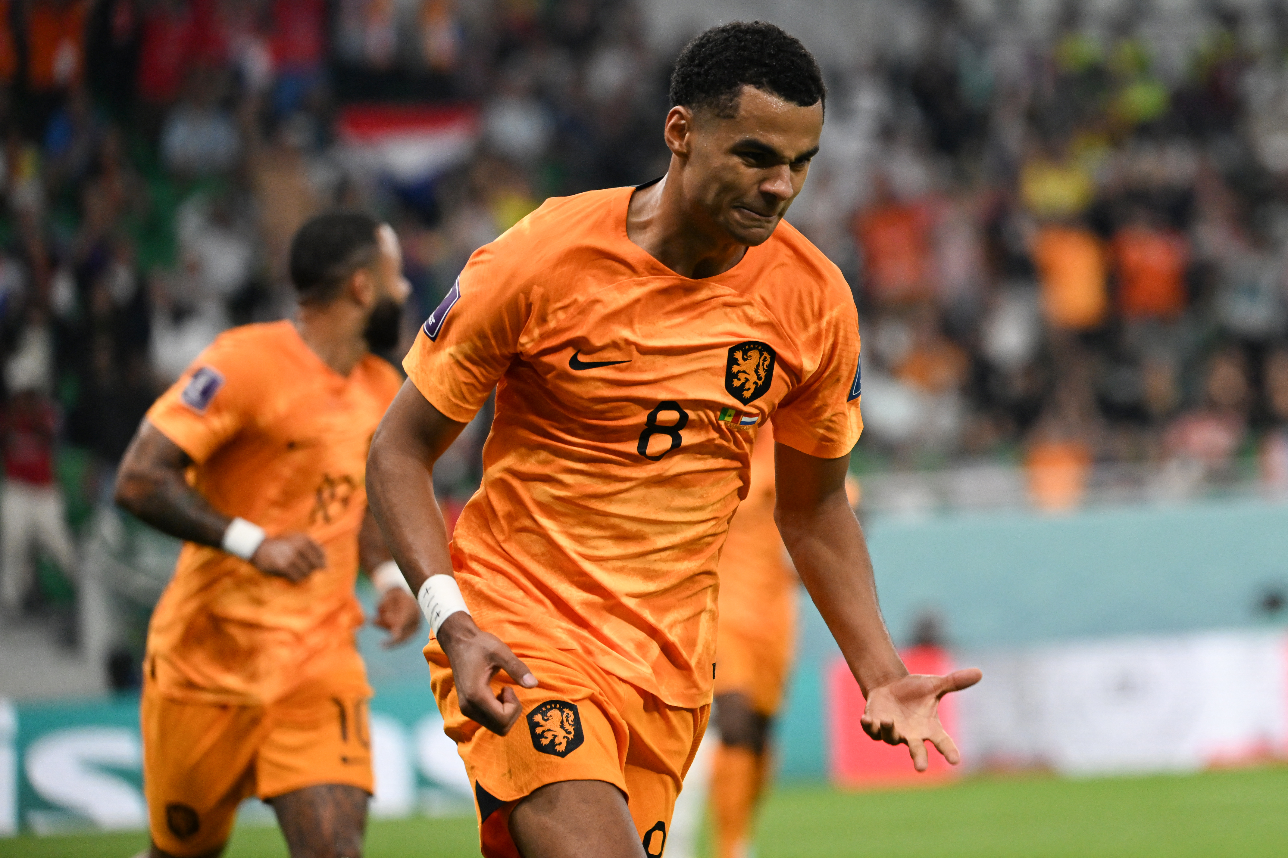 Cody Gakpo marcou e garantiu vitória da Holanda -
