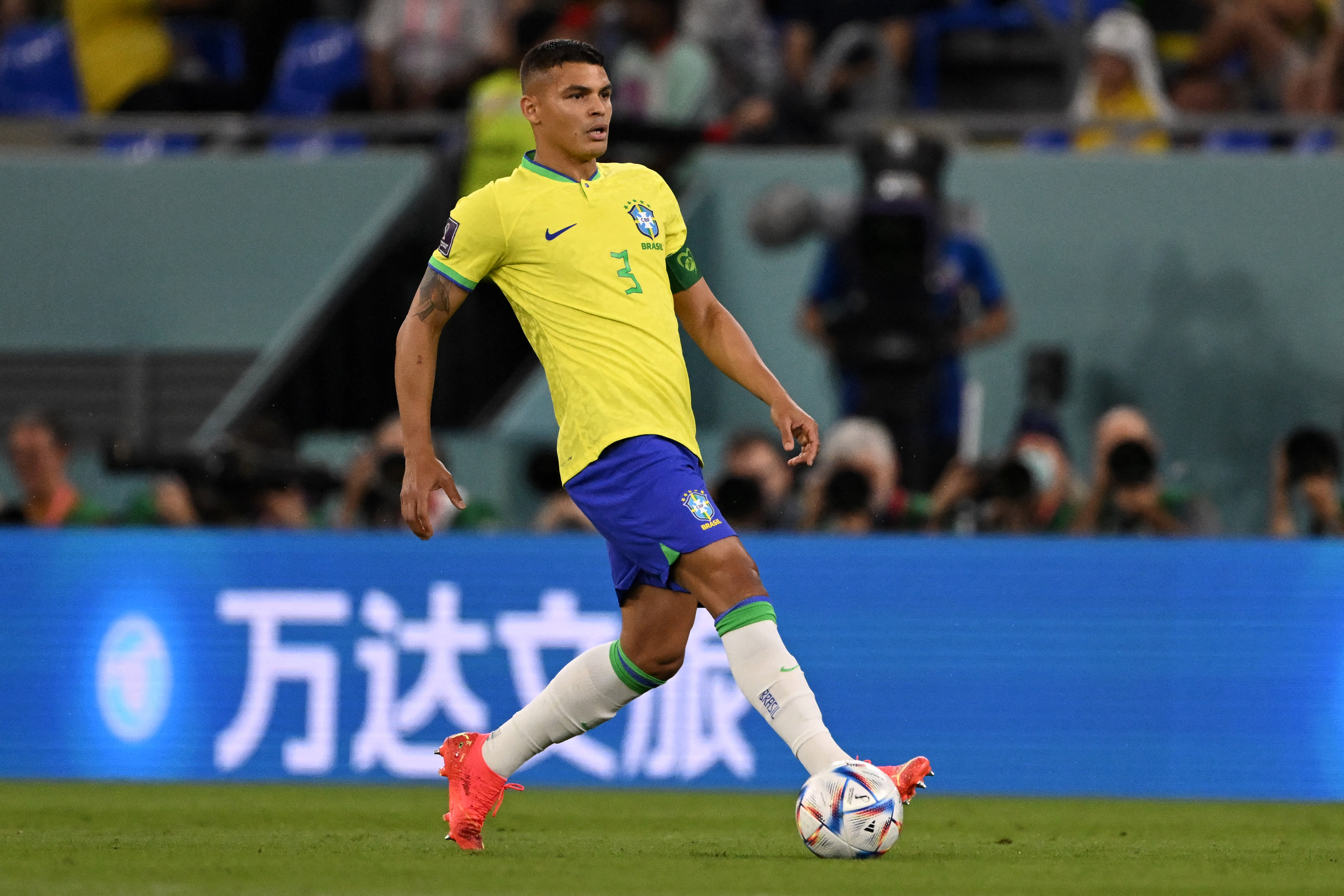 Thiago Silva pede reflexão após vitória e cogita poupar contra Camarões