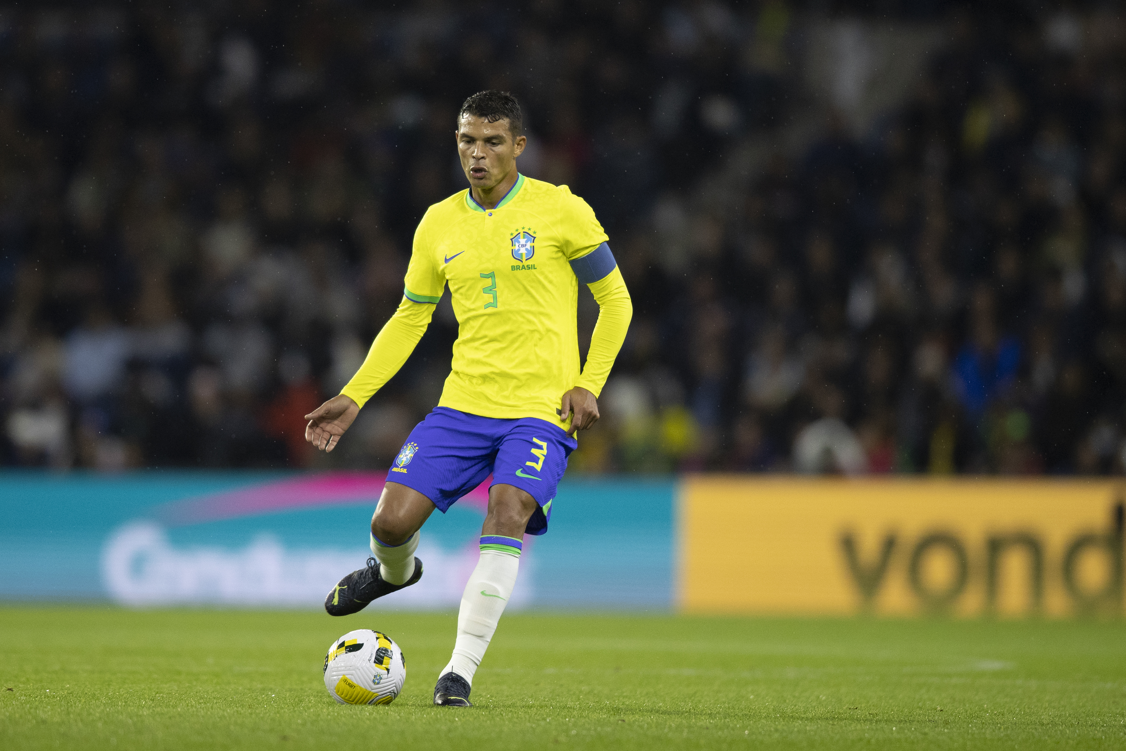 Thiago Silva será o capitão da seleção brasileira na estreia da Copa