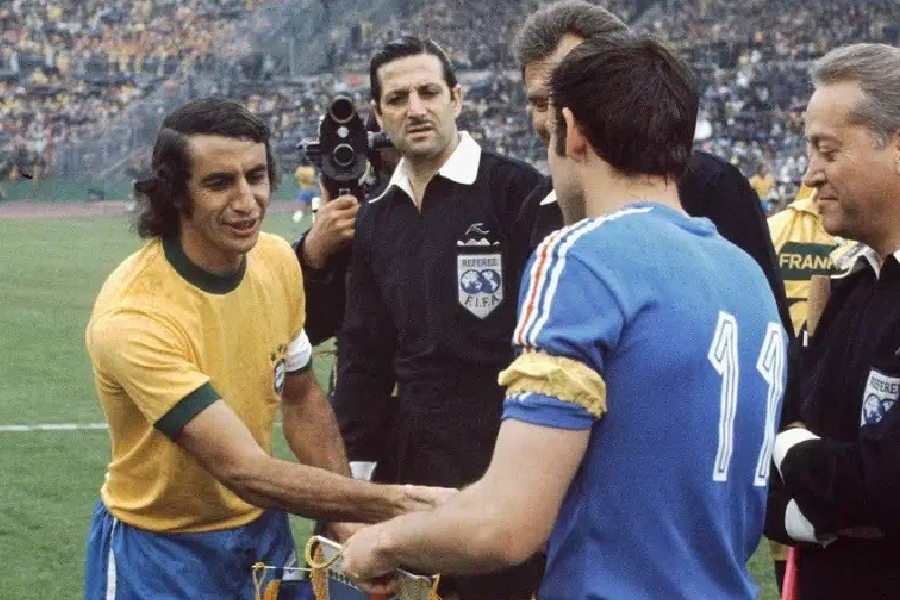 Brasil e Iugoslávia estreavam na Copa de 1974, na Alemanha