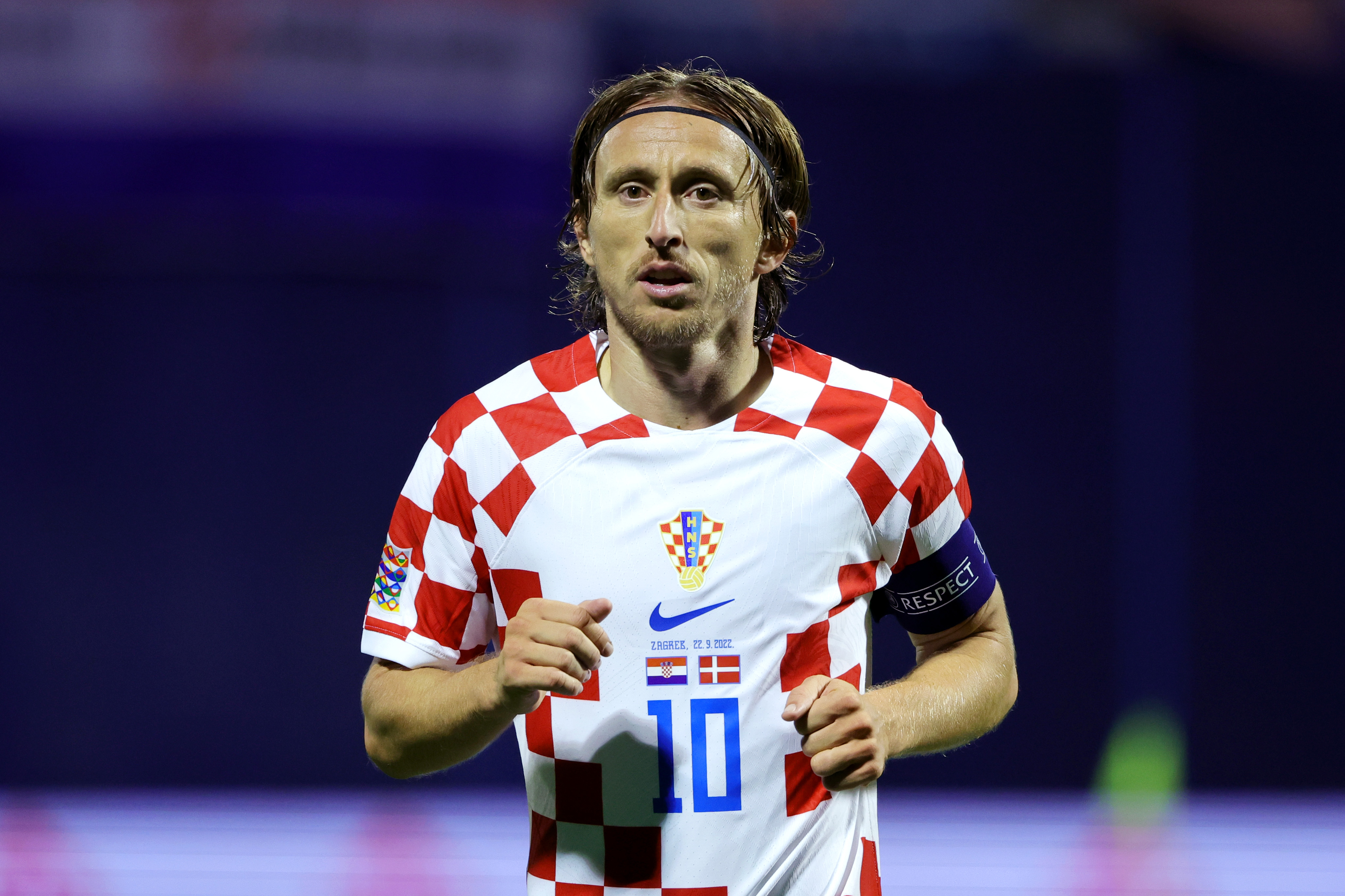 Luka Modric, o craque da última Copa, capitão da Croácia